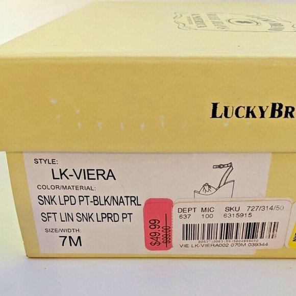 Lucky Brand Leopard Print Wedges - Picture 10 of 10